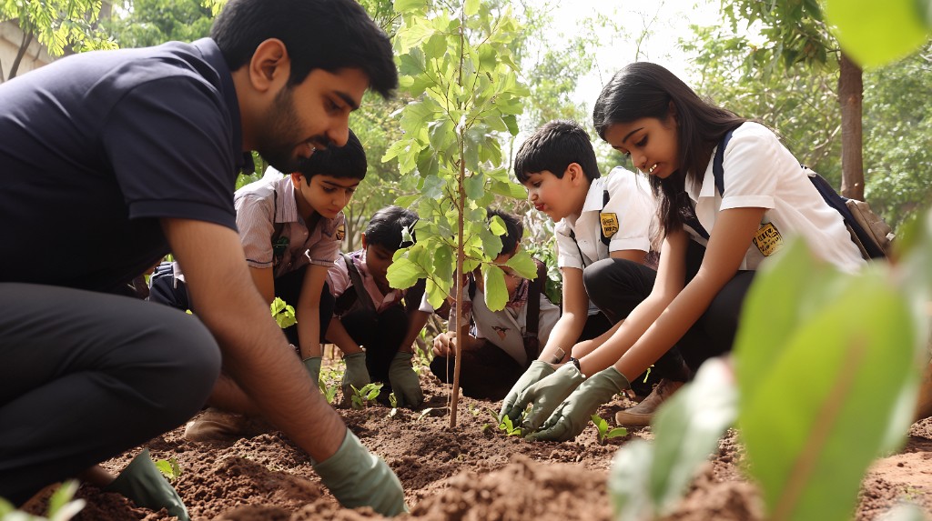 Community service volunteer India